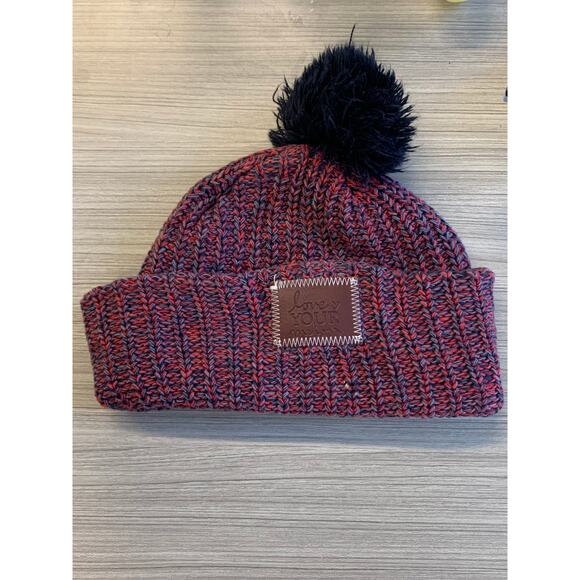 Love Your Melon Women's MLB Baseball Beanie Hat Pom Multicolor One Size - Picture 1 of 3